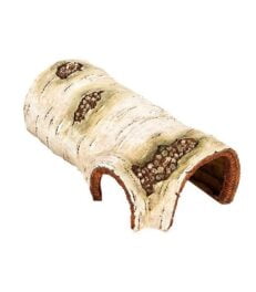 Reptile Cave Birch Tree - ถ้ำซ่อนตัวเรซิ่น สำหรับสัตว์เลื้อยคลาน แบบต้นเบิร์ช Size S (15x9x5.5cm)(500489)