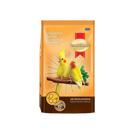 Smartheart Cockatiel & Lovebird - อาหารนกค็อกคาเทล & นกเลิฟเบิร์ด 1kg (7224)
