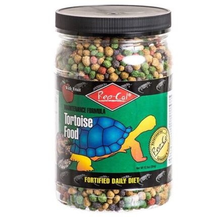 TBD Rep-Cal Tortoise Food - อาหารเต่าบกแบบเม็ดสูตรผสมผลไม้ 354g (8297)