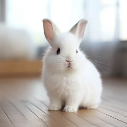 Netherland Dwarf Rabbit Breeding Grade - กระต่ายแคระ เนเธอร์แลนด์ เกรดเพาะพันธุ์ (442548)