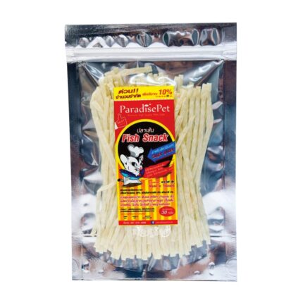 SOOS Paradise Pet Strip Fish  - ปลาเส้นสำหรับสัตว์ฟันแทะ 120g (10702)