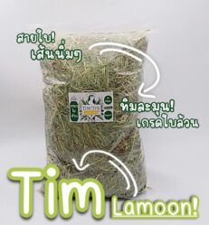 Timothy Hay Lamoon Plain Leaf Grade - หญ้าทิโมธีเกรดใบล้วน 1kg (11132)