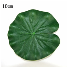 Artificial Lotus Leaves - ใบบัวประดิษฐ์ชีวภาพ ขนาด 10cm (11126)