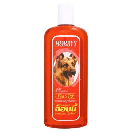 SOOS Hobbyy Dog Shampoo Flea & Tick - แชมพูสำหรับสุนัขสูตรผสมสารกำจัดเห็บหมัด 300cc (10766)