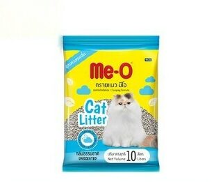 Me-O Cat Litter Unscented - ทรายแมวกลิ่นธรรมชาติ 10L (13485)