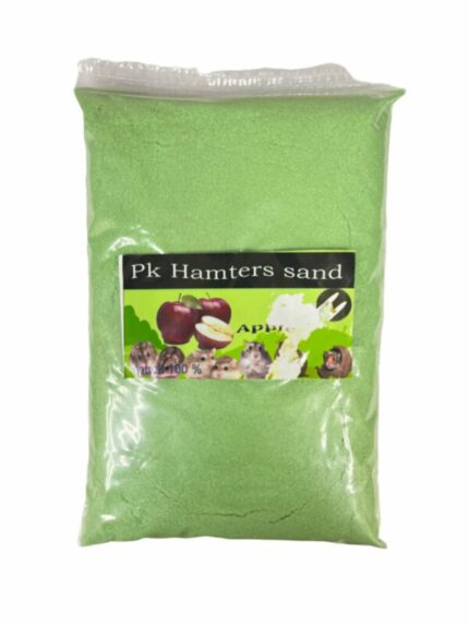 TBD PK Hamsters Sand Apple - ทรายอาบน้ำสำหรับหนูแฮมเตอร์ กลิ่นแอปเปิ้ล 1Kg (12581)