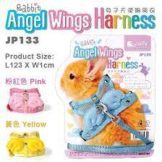 TBD Jolly Rabbit Angel Wings Harness JP133 - สายจูงรัดอกกระต่ายปีกนางฟ้า (12.3x1cm) (11932)