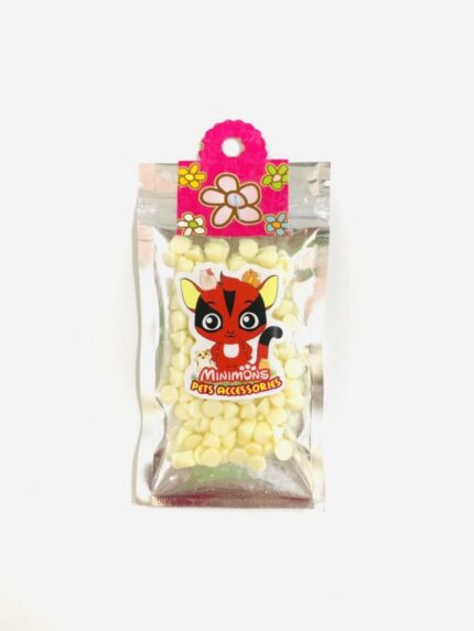 Minimons White Chocolate - ขนมสัตว์เลี้ยง ชีสหวาน ซองเล็ก (14948)