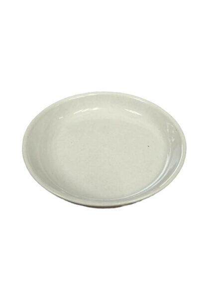 Ceramic - จานเซรามิคสีขาว 4.5นิ้ว (15692)