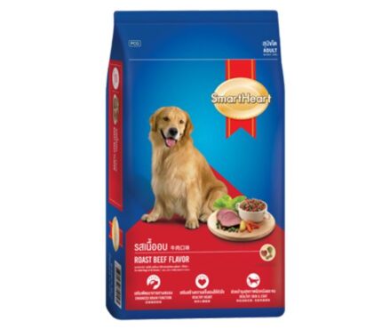 Smartheart Adult Roasted Beef - อาหารสุนัขโตรสเนื้ออบ 1.5kg (19231)