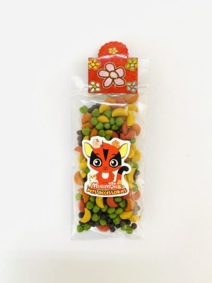 Minimons Fruit Blend - ขนมผลไม้อัดเม็ด เม็ดกลาง ซองเล็ก (19518)