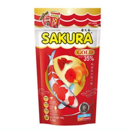 Sakura Gold - อาหารปลาสวยงาม 100g (45827)