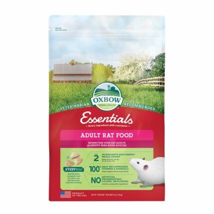 Oxbow Essentials Adult Rat Food - อาหารหนูโต (อายุ 6 เดือนขึ้นไป) (52868) (8)