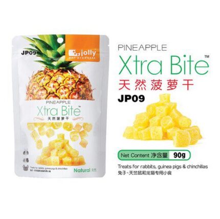 SOOS Jolly Xtra Bite Dried Pineapple Jp09 - สัปปะรดอบแห้ง 90G (50530)