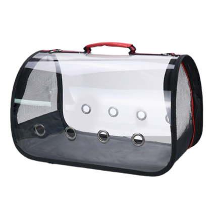 Pet Bag Clear Design - กระเป๋าสะพายข้างสำหรับสัตว์เลี้ยง (41x23x26cm) (57214)
