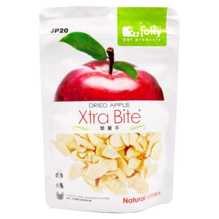 SOOS Jolly Xtra Bite Dried Apple  JP20 - แอปเปิ้ลอบแห้ง ขนมสัตว์เลี้ยง 25g (64112)