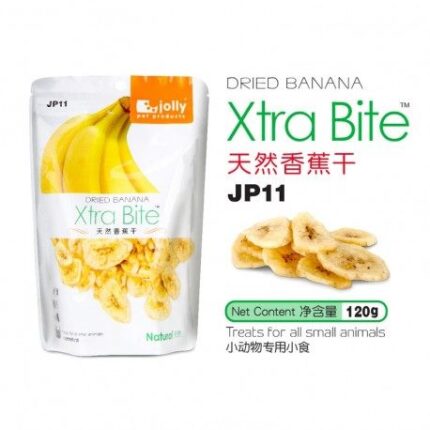 Jolly Xtra Bite Dried Banana JP11 - กล้วยอบแห้ง 120g (64121)