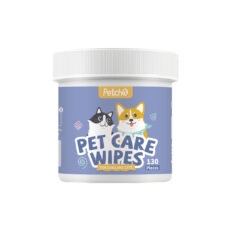 Petcho Pet Care Wipes 100 Sheets  - ผ้าเช็ดทำความสะอาดสำหรับสัตว์เลี้ยง 200 ชิ้น (71412)