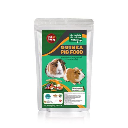 SOOS Pet Heng Guinea Pig Food Mixed Vegetables  – อาหารหนูแกสบี้ หนูตะเภาทุกสายพันธุ์ รสผักรวม 180g (172361)