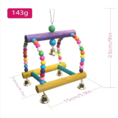 Bird Toys - ของเล่นนก ชิงช้านก แขวนกรง (252571)