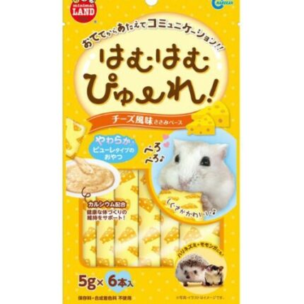 SOOS Minimal Land Hamster Cheese Flavor - ขนมหนูเลียรสชีส (6x5g) (271377)
