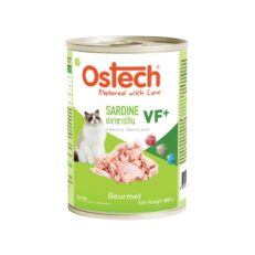 Ostech VF+ Sardine - อาหารแมวกระป๋อง ออสเทค รสซาร์ดีน 400g