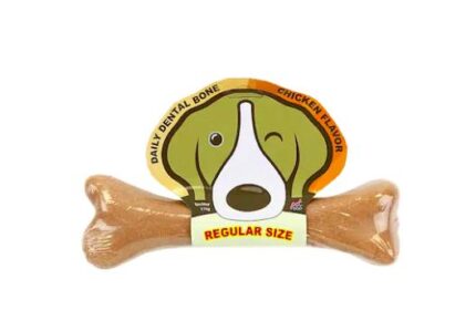 Pet2go Daily Dental Bone Chicken Flavor – ขนมขัดฟันสุนัข เดลี่เดนทัลโบนรสไก่ 105g (295124)