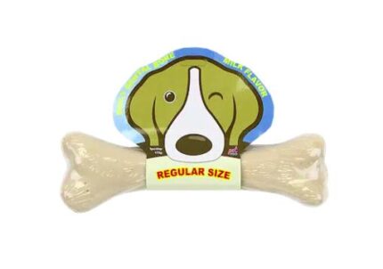SOOS Pet2go Daily Dental Bone Milk Flavor – ขนมขัดฟันสุนัข เดลี่เดนทัลโบนรสนม 105g (295132)