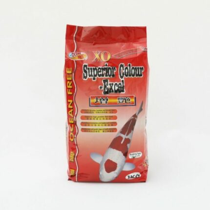 TBD Ocean Free XO Superior Colour Excel M - อาหารปลาสูตรเร่งสี เม็ดเล็ก 1kg (288511)