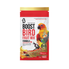 BOOST BIRD FRUIT MIX FORMULA - อาหารนก สูตรผลไม้รวม 100g