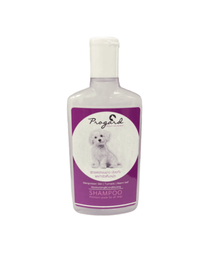 TBD Progard Shampoo Moisturizing & Conditioning - แชมพูสำหรับสุนัข สูตรฟอกขนขาว ป้องกันและกำจัดเห็บหมัด 150ml (315862)