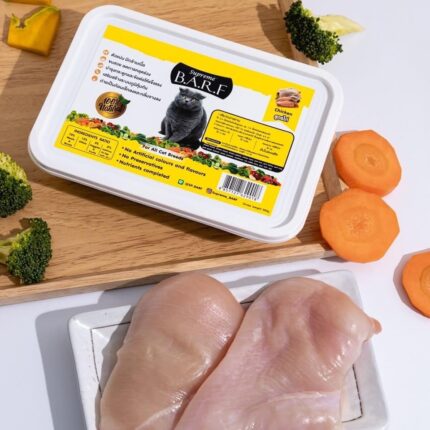 Supreme B.A.R.F Chicken For All Cat Breeds - อาหารบาร์ฟสด สูตรไก่ สำหรับแมวทุกสายพันธุ์ 500g (394052)