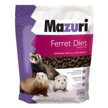Mazuri Ferret Diet - อาหารเฟอเรทสำเร็จรูป ชนิดเม็ด 2.26kg