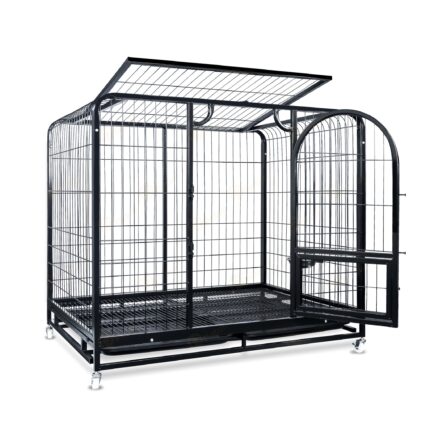 Dog Cage - กรงเหล็กสำหรับสุนัขขนาดจัมโบ้ (125x94x110cm) (401601)