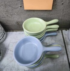 Ceramic - ถ้วยเซรามิกมีด้ามจับทนความร้อน (6x2cm)(404257)