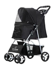Pet Stroller - รถเข็นสัตว์เลี้ยงสำหรับสุนัข 10-15kg (47x47x100cm) (406219)