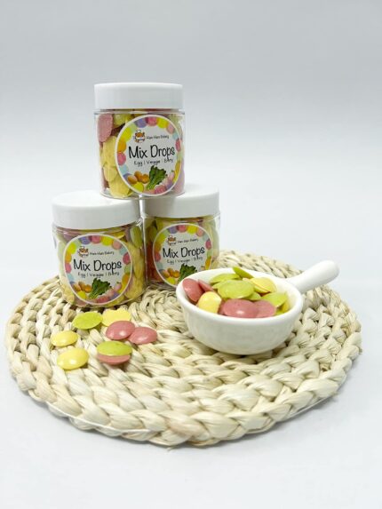 Ham Ham Bakery Mix Drops – อาหารเสริมโปรตีนผสมไข่ผักผลไม้ 20g (402410)