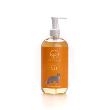 Bubble Bear Organic Cat Shampoo - บับเบิ้ลแบร์ แชมพู สำหรับแมว สูตรพรีเมียมแคท 500ml (419509)