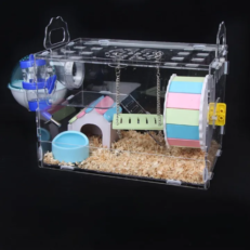 Acrylic Box Hamster Model II - กล่องอะคลิลิคสำหรับหนูแฮมสเตอร์ (423629)