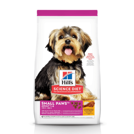 TBD Hill’s Adult 1-6 Small Paws - ฮิลล์ สูตรสุนัขโตพันธุ์เล็ก 1-6 ปี 1.5kg (422776)