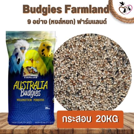 TBD Farmland Budgies - อาหารนกหงส์หยก เลิฟเบิร์ด ฟอพัส ฟาร์มแลนด์ 1kg (484468)
