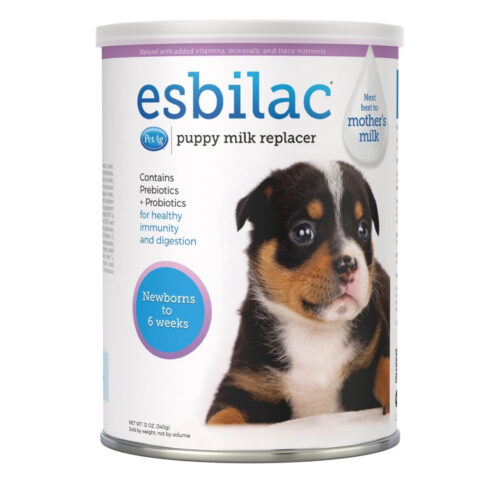 (EXP04/25) Esbilac Powder Puppy Milk Replacer - นมผงสำหรับลูกสุนัขแรกเกิด 340g (466851)
