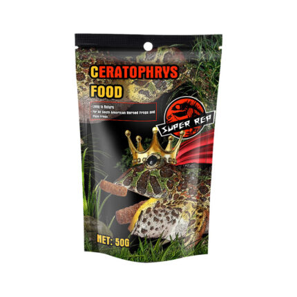 Super Rep Ceratophrys Food - อาหารเม็ดสำเร็จรูปสำหรับกบฮอร์นฟรอก 50g (461700)