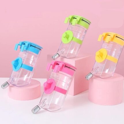 Water Dispensor Bottle - ขวดน้ำแบบแขวนกรง รุ่นเปิดฝาบน สำหรับสัตว์เลี้ยง 350ml (462842)
