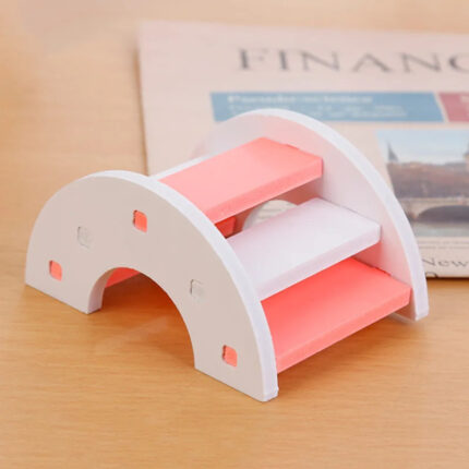 Hamster Toy Colorful Bridge - ของเล่นหนูแฮมเตอร์ สะพาน (9x6x5cm) (470123)