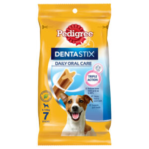 Pedigree Dentastix Oral Care - ขนมขัดฟันสำหรับสุนัขพันธุ์เล็ก 110g (แพ็ค 7 ชิ้น) (465266)