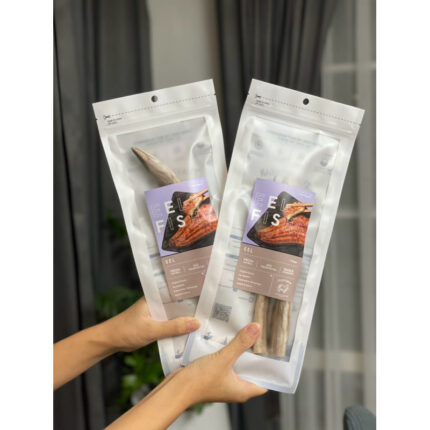 SOOS Tuayfubear Eel Fish - ปลาไหลฟรีซดรายเกรดนำเข้า ขนมขัดฟันสำหรับสุนัขและแมว (479783)