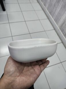 Ceramic Bowl - ถ้วยเซรามิคแคปซูล กว้าง5.5นิ้ว ยาว3.5นิ้ว สูง2นิ้ว (522317)
