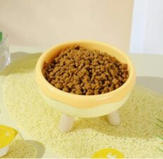 Pet Bowl - ชามใส่อาหารสำหรับสัตว์เลี้ยง รุ่นมีขายกสูง (8.5x14.3cm) (524997)