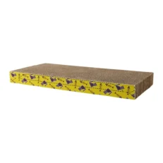 Cat Scratcher Cardboard - ของเล่นแมว กระดาษที่ลับเล็บแมวแบบสี่เหลี่ยมผืนผ้า (44x21cm) (526181)